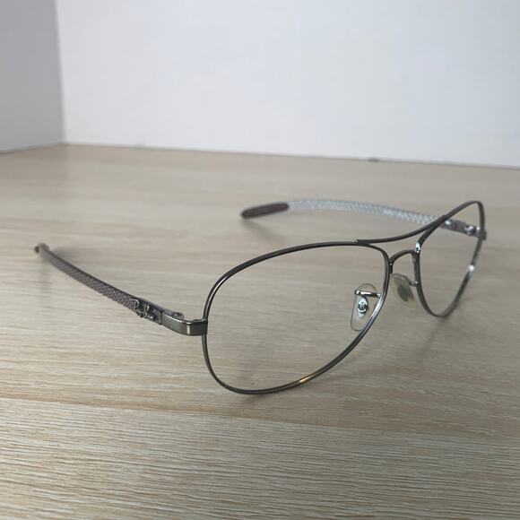 Ray-Ban RB8301 004/51 Carbon Fiber Sunglasses FRAMES ONLY Brown 59-14 Italy - Picture 1 of 8